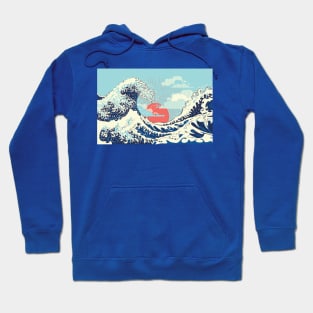 Stormy ocean waves Hoodie